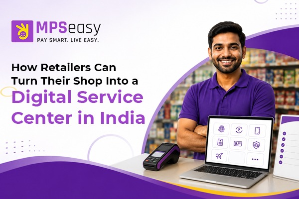 Digital Service Center business opportunity for retailers in India – MPSEasy