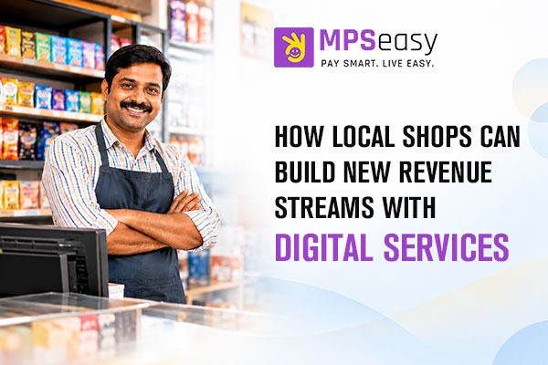 Local shop offering digital services and creating new revenue streams